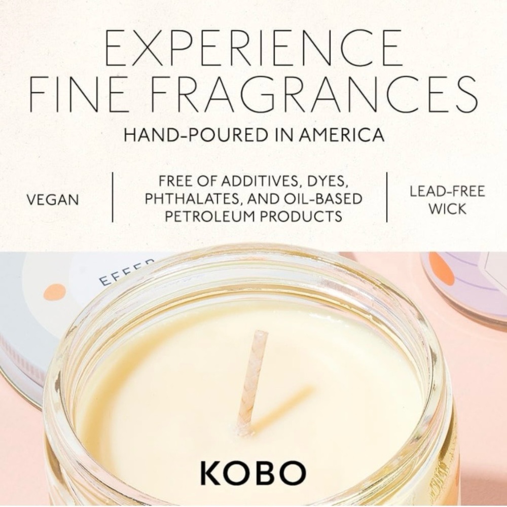 🎅🏻 SALE! KOBO Honeyed Orange Candle (4 oz) | 100% Pure Soy Candle with a topper - Picture 7 of 10